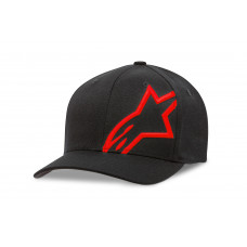 CORP SHIFT 2 CURVED BRIM HAT BLACK/RED LG/XL