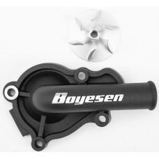 WATERPUMP COVER & IMPELLER KIT BLACK