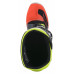 TECH 7S BOOTS DARK GREY/ RED FLUO/YELLOW FLUO SZ 04