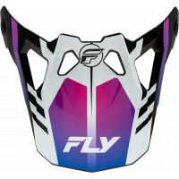 FORMULA CP KRYPTON VISOR WHITE/BLACK/PURPLE YS-S