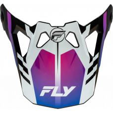 FORMULA CP KRYPTON VISOR WHITE/BLACK/PURPLE M-2X
