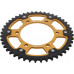 REAR STEALTH SPROCKET ALU/STL 45T-530 GLD YAM