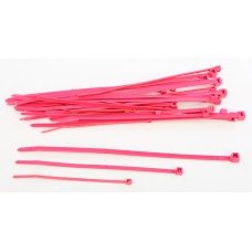 ASSORTED CABLE TIES RED 30/PK