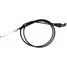 BLACK VINYL THROTTLE PUSH-PULL CABLE SET