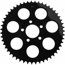 GLOSS BLACK REAR SPROCKET 51T BIG TWIN 00-13