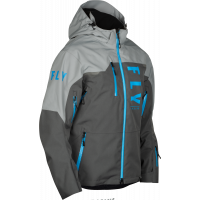 CARBON JACKET GREY/BLUE 2X