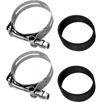 HD INTAKE CLAMP SET STAINLESS BAND STYLE