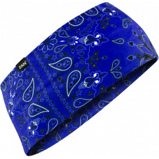 SPORTFLEX HEADBAND UPF50+ NAVY PAISLEY