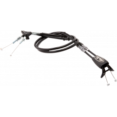 REV  2/3  BLACK  VINYL  THROTT YAM PUSH-PULL  CABLE  SET
