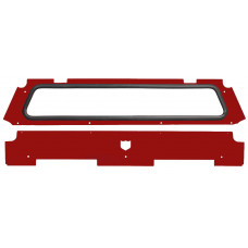 REAR WINDSHIELD PERFORMANCE RED
