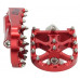 BMX STYLE FOOT PEGS RED