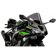 WINDSCREEN R-RACER DARK SMOKE KAW