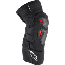 BIONIC PRO PLSMA KNEE PROTECTR BLACK/RED/WHITE LG/XL