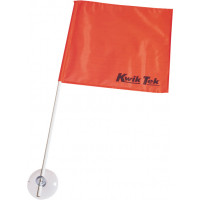 SKIER DOWN FLAG 3/4 SUCTION CUP MOUNT