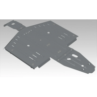 ALLOY CENTRAL SKID PLATE POL