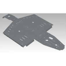 ALLOY CENTRAL SKID PLATE POL