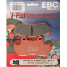 BRAKE PADS FA69/3V SEMI-SINTERED V SERIES