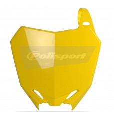 FRONT NUMBER PLATE YELLOW