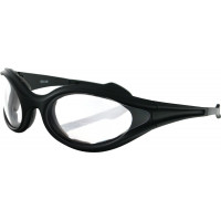 FOAMERZ SUNGLASSES BLACK W/CLEAR LENS