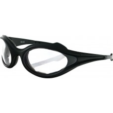 FOAMERZ SUNGLASSES BLACK W/CLEAR LENS