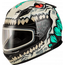 YOUTH GM-49Y DRAX SNOW HELMET SILVER YL