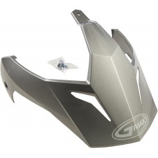 VISOR W/SCREWS TITANIUM GM-11 TITANIUM W/SCREWS '15