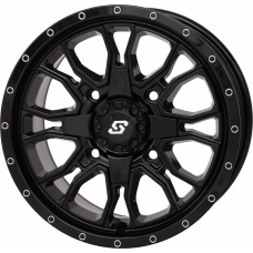 FUSION DD WHEEL  14X7 5+2 4/137 & 4/156 GLOSS BLACK