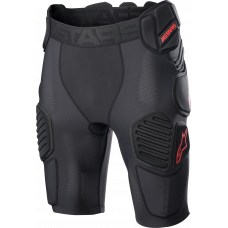 BIONIC PRO PROTECTION SHORTS BLACK/RED 2X