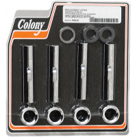 UPPER PUSHROD COVER KIT OUTER EVO SHOV/40-47 KNUCK