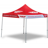 CANOPY W/HEAVY DUTY FRAME RED 10'X20'