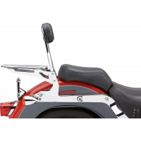 DETACHABLE BACKREST ROUND CHROME SOFTAIL 07-17