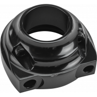 THROTTLE CLAMP DOUBLE CABLE SNAP IN STYLE BLACK
