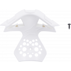 M8/M10 HELMET CHIN VENT FRAME GLOSS WHITE MD-2X