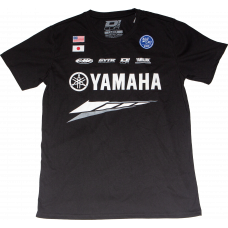YAMAHA FACTORY T-SHIRT BLACK LG
