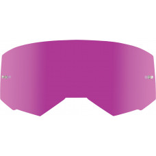 SINGLE LENS W/POST ADULT PINK MIRROR/SMOKE