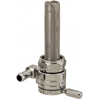 22MM PETCOCK FORWARD CHROME 5/16 HOSE 22MM PETCOCK FORWARD CHROME 5/16 HOSE