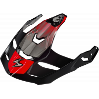 XT9000 PEAK VISOR TRAILHEAD DARK RED