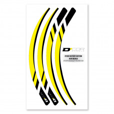 RIM DECALS YELLOW 4 PC SET YEL RIM DECALS 4 PC SET RIM DECALS YELLOW 4 PC SET YEL RIM DECALS 4 PC SET