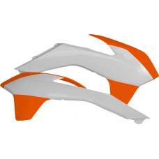 RADIATOR SHROUDS WHITE/ORANGE