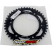 REAR SPROCKET STEEL 43T-520 BLK HON