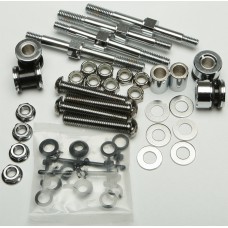 DOCKING HARDWARE KIT CHROME FLSTC 00-02