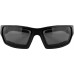 TREAD SUNGLASSES MATTE BLACK W/SMOKED LENS REMOVABLE FOAM