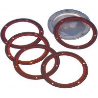 GASKET DERBY COVER FOAM TWIN CAM ALL 5/PK 25416-99-F