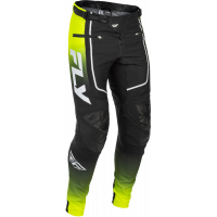 YOUTH RAYCE BICYCLE PANTS LIME/BLACK/WHITE SZ 18
