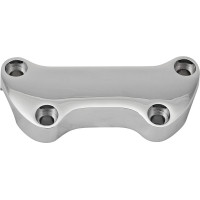 H-BAR CLAMP SMOOTH W/O SKIRT CHROME