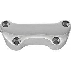 H-BAR CLAMP SMOOTH W/O SKIRT CHROME