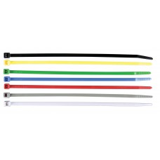ASSORTED CABLE TIES WHITE 30/PK