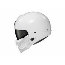 COVERT 2 OPEN-FACE HELMET GLOSS WHITE  SM