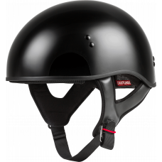 HH-45 HALF HELMET NAKED BLACK SM