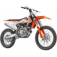 REPLICA 1:10 RACE BIKE 17 KTM 450SX-F ORANGE